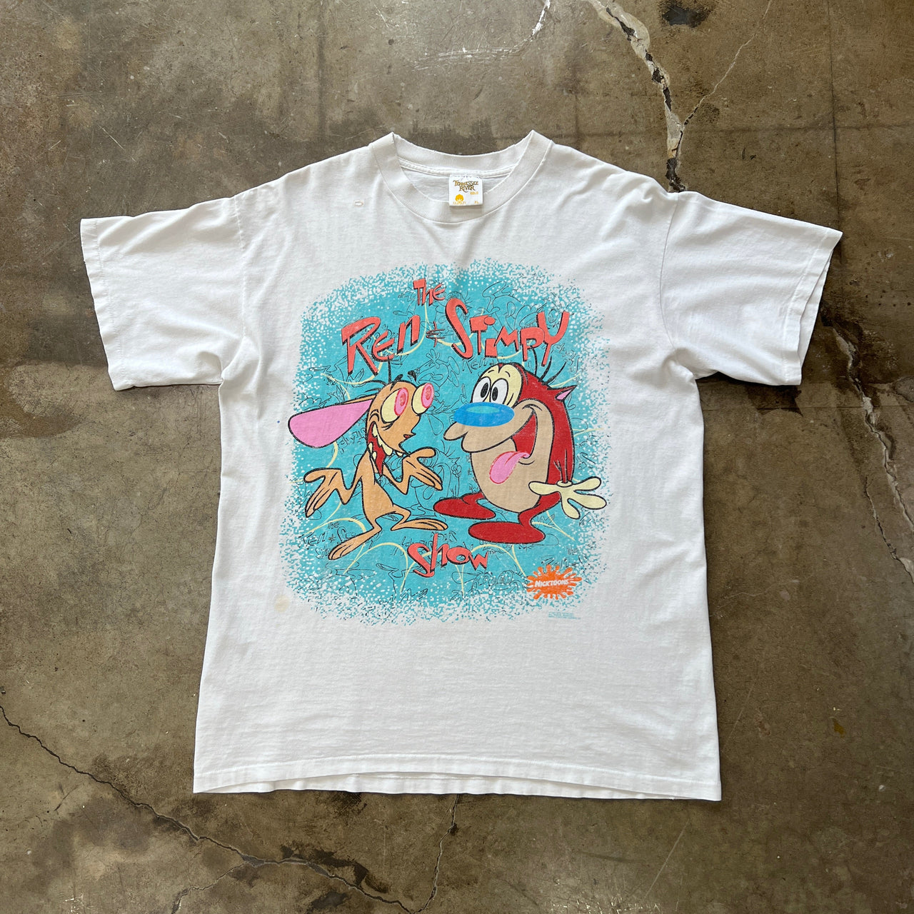 1991 The Ren & Stimpy Single Stitch Tee