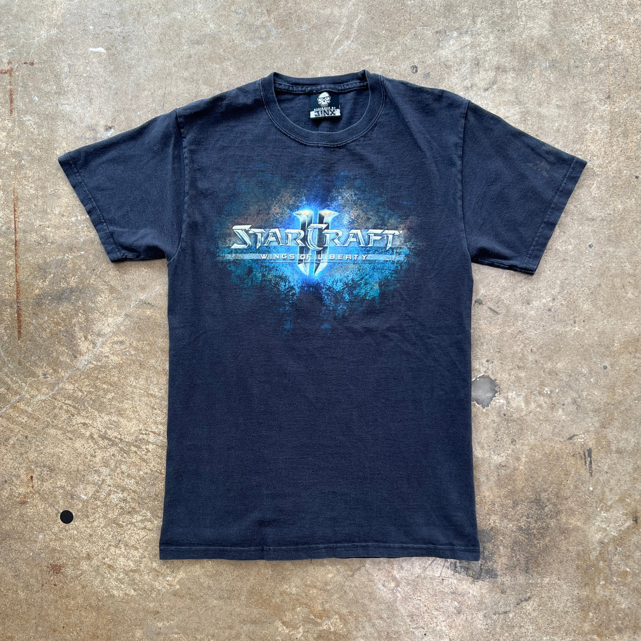 Y2K Star Craft Wings of Liberty Blizzard Entertainment Video Game Tee