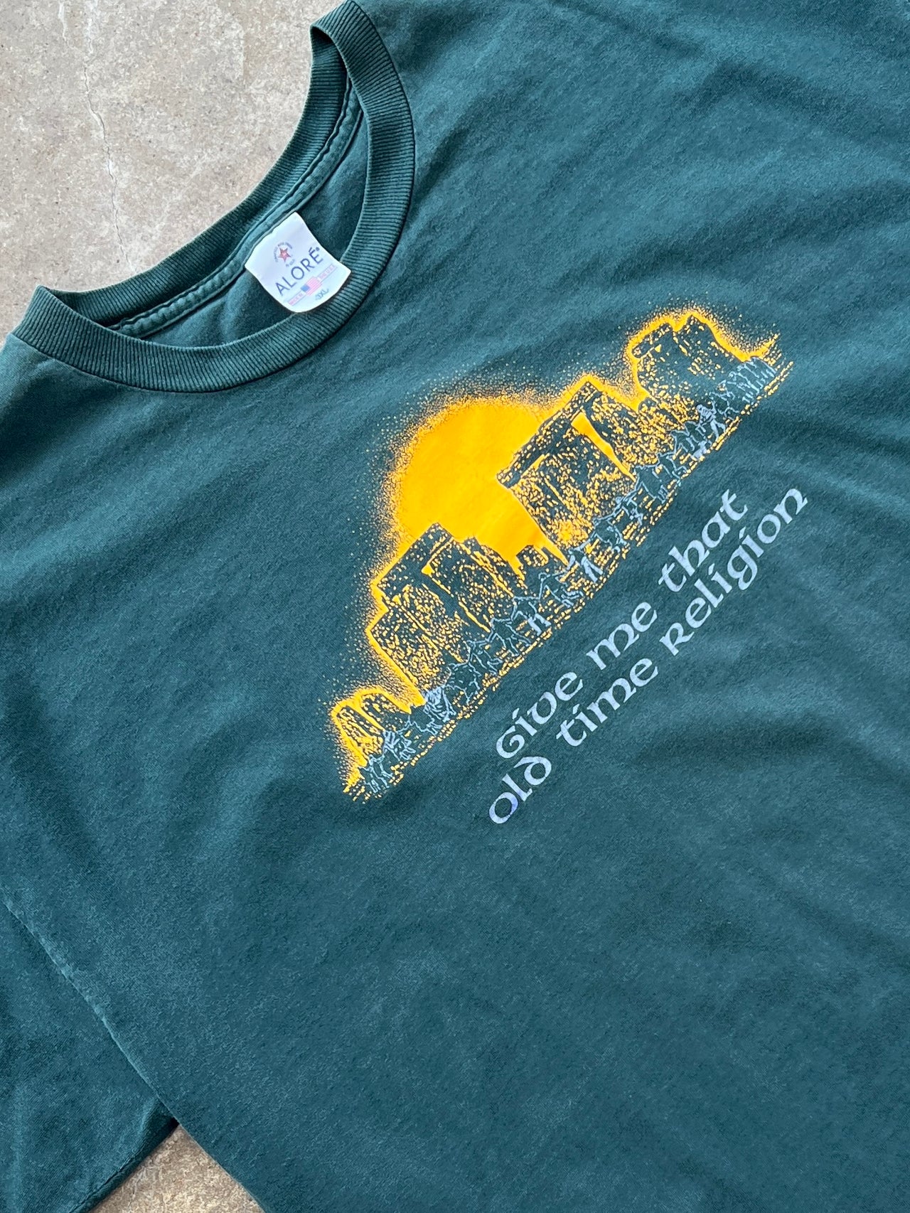 90s Stonehenge Old Time Religion Tee