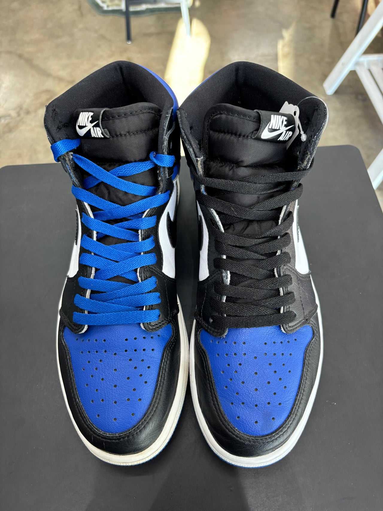 Air Jordan 1 High Retro OG Royal Toe Sz. 10