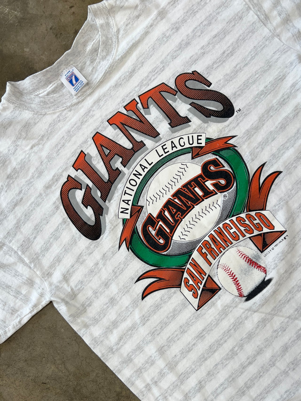 1991 MLB San Fransico Giants Single Stitch Tee