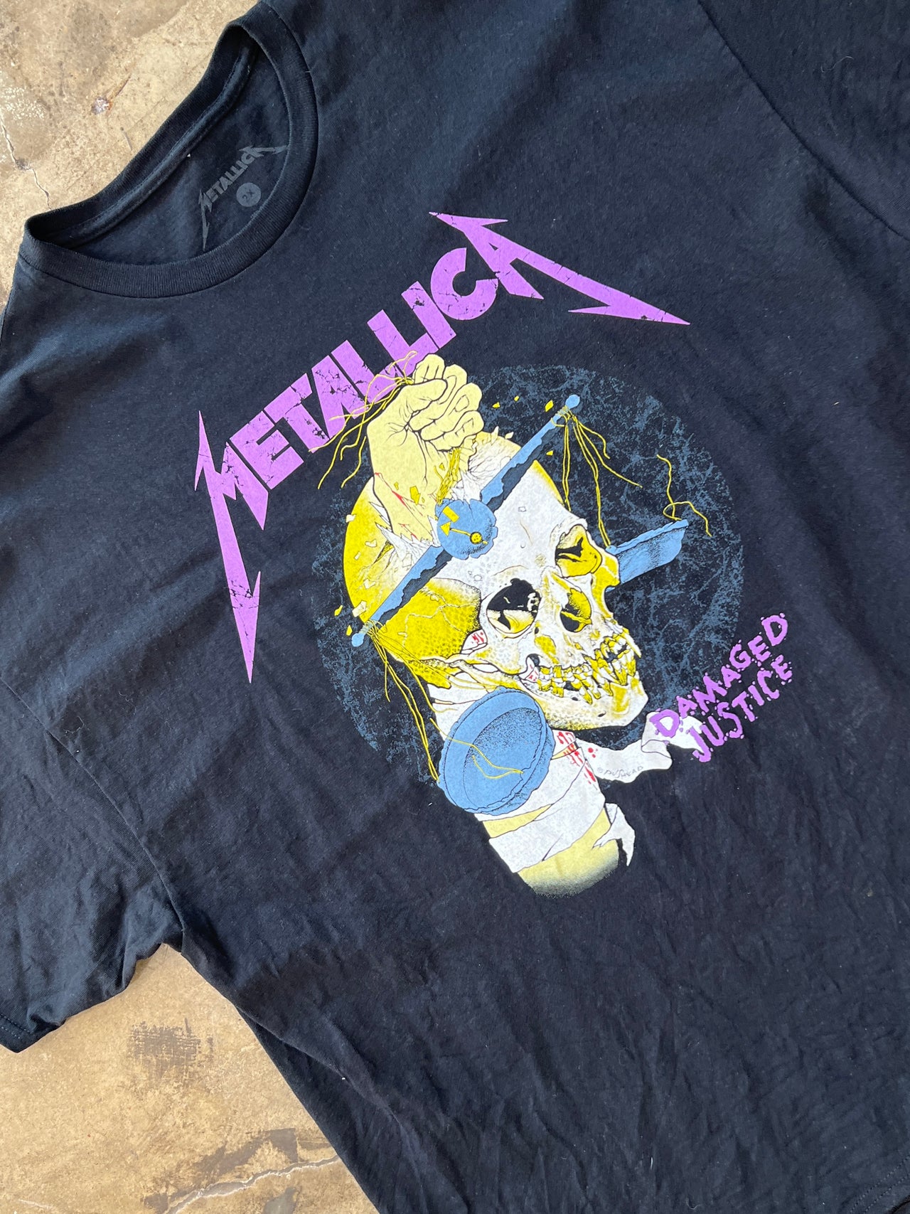 Metallica Hammer of Justice Tee