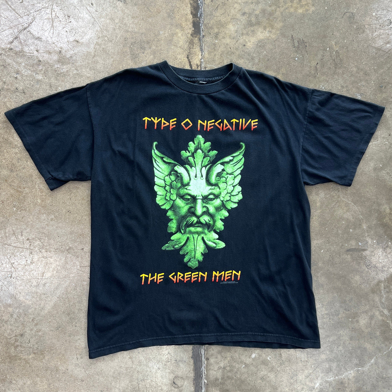 1997 Type O Negative The Green Men Band Tee