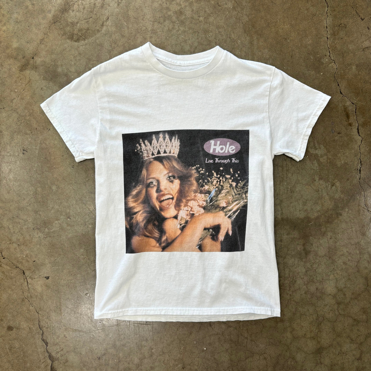 90s Hole Live Through This Album Tee