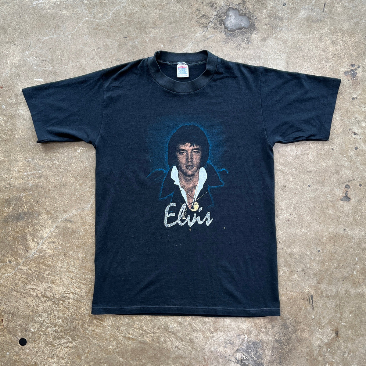 80s Elvis Presley Rock N' Roll Single Stitch Tee