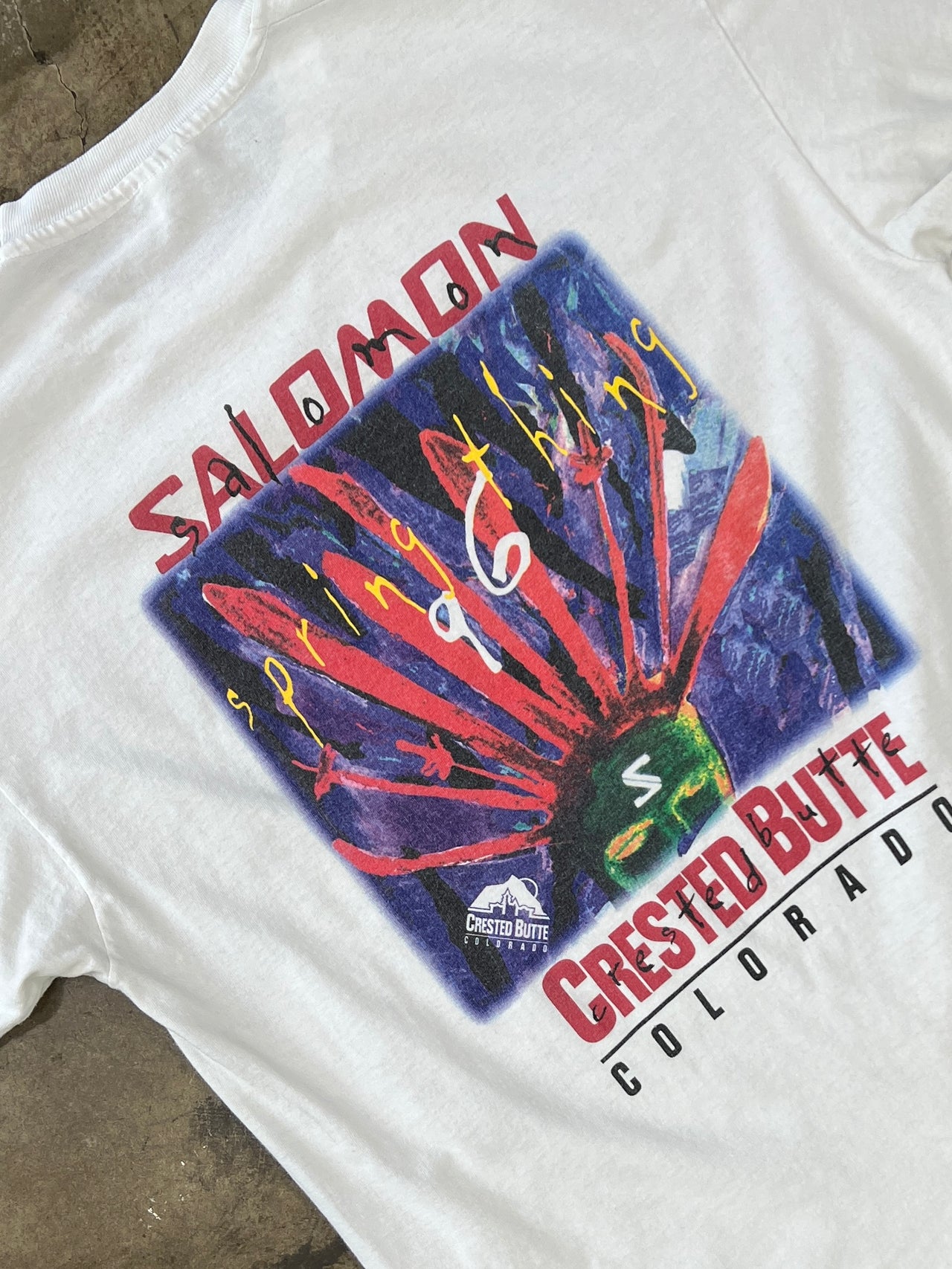 1996 Salomon Spring Thing Crested Butte Tee