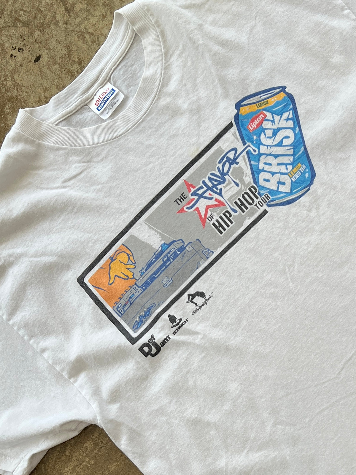 Y2K Flavor of Hip Hop Lipton Tea Promo Tee