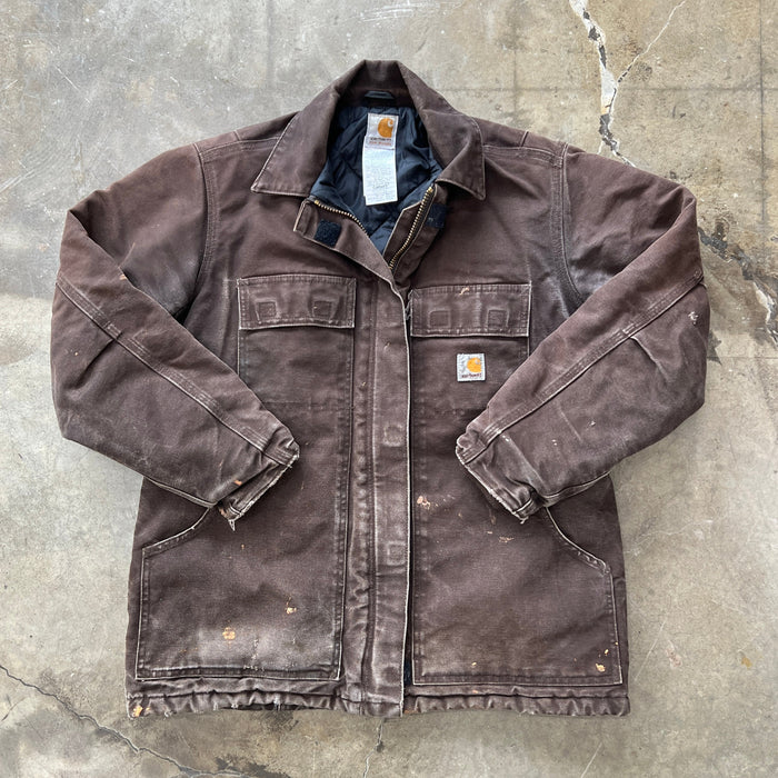 Carhartt Multi Pocket Brown Work Jacket