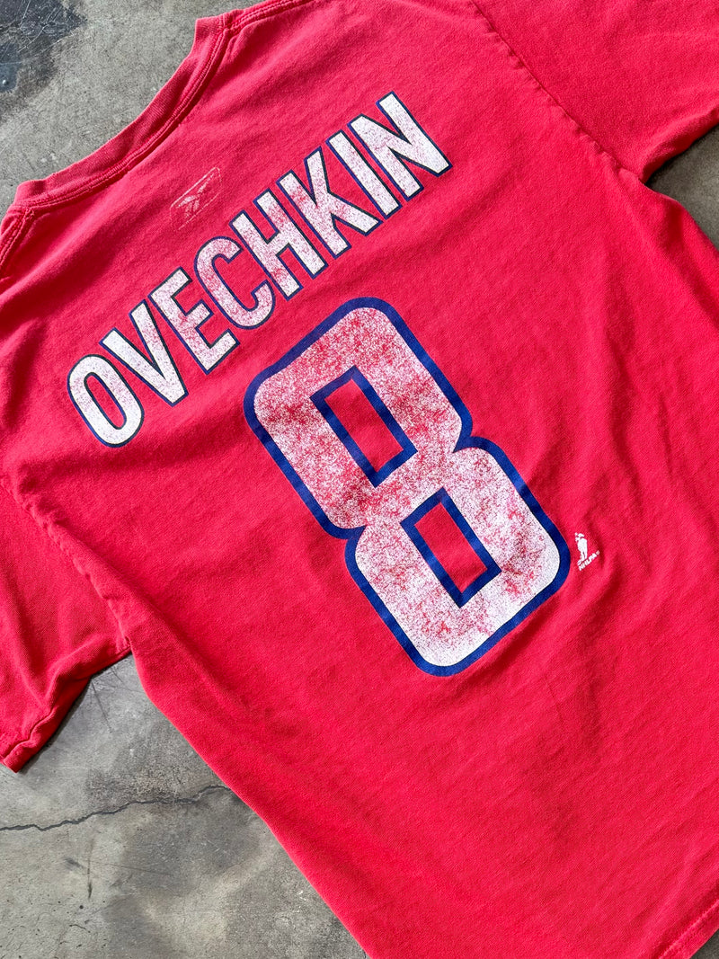 Vintage NHL Washington Capital Ovechkin 8 Player Tee Medium