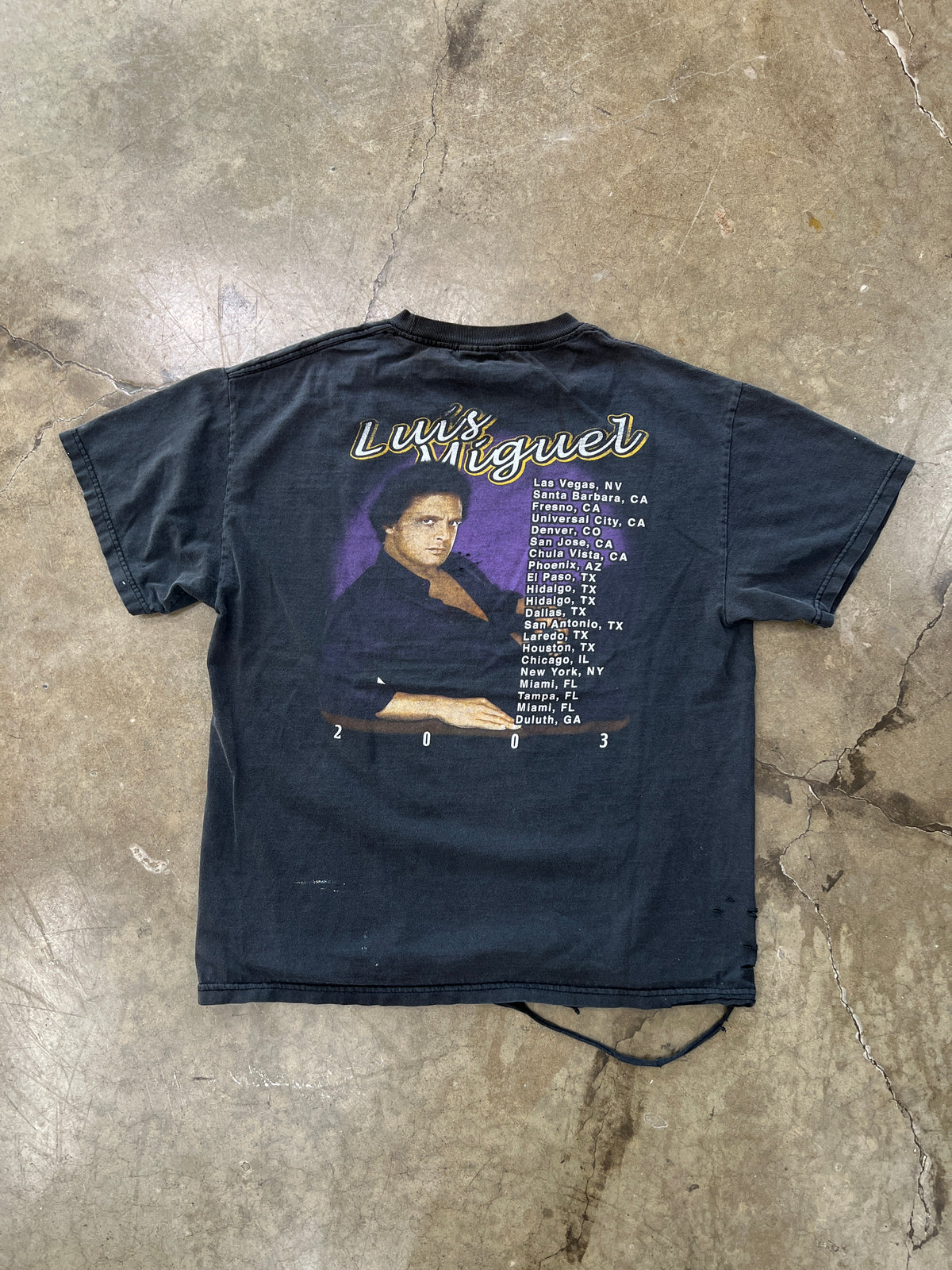 Luis Miguel Tour Tee