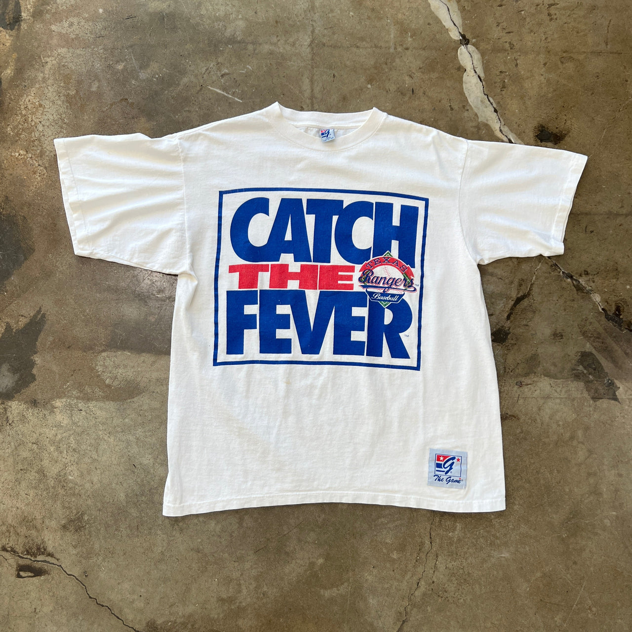 Catch The Fever Texas Rangers Tee