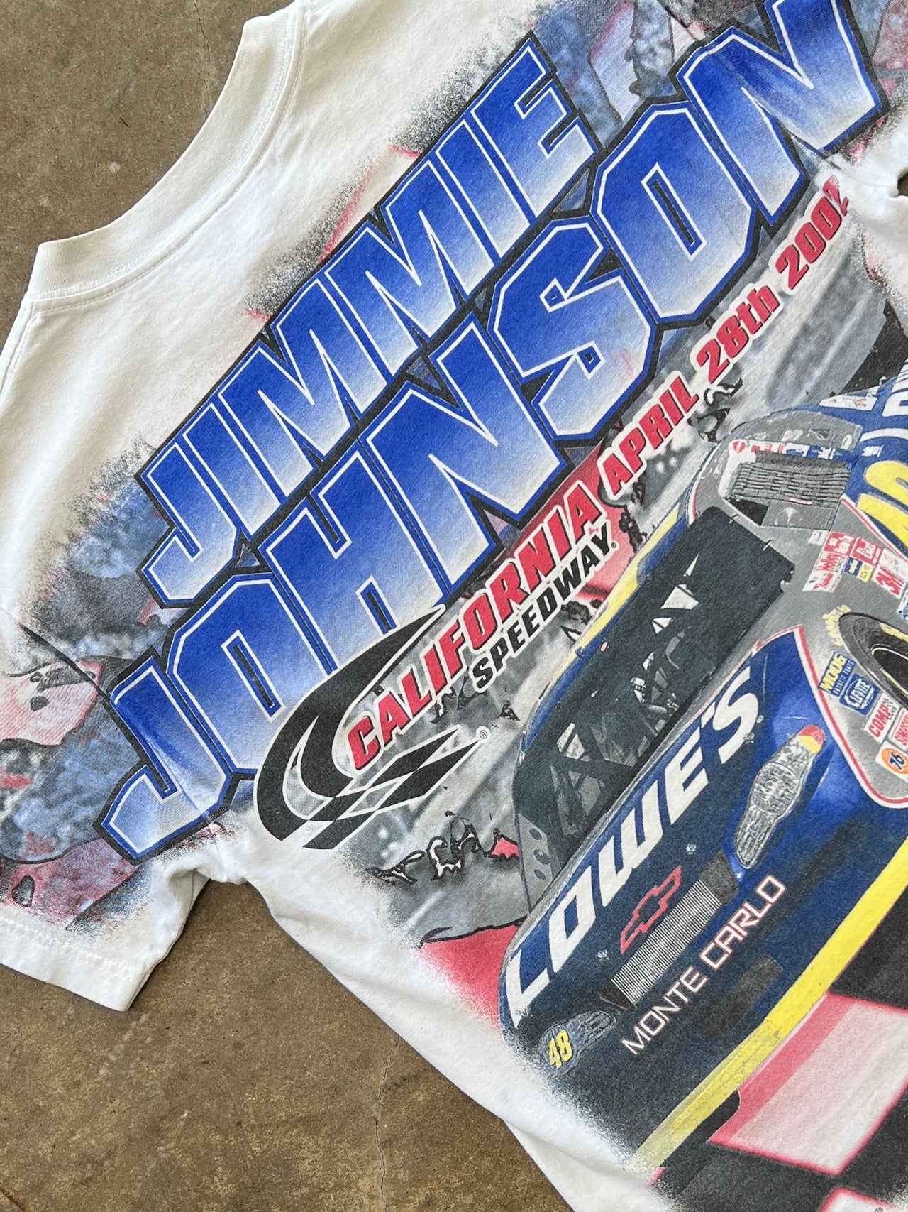 2002 AOP NASCAR Jimmie Johnson First Win Tee