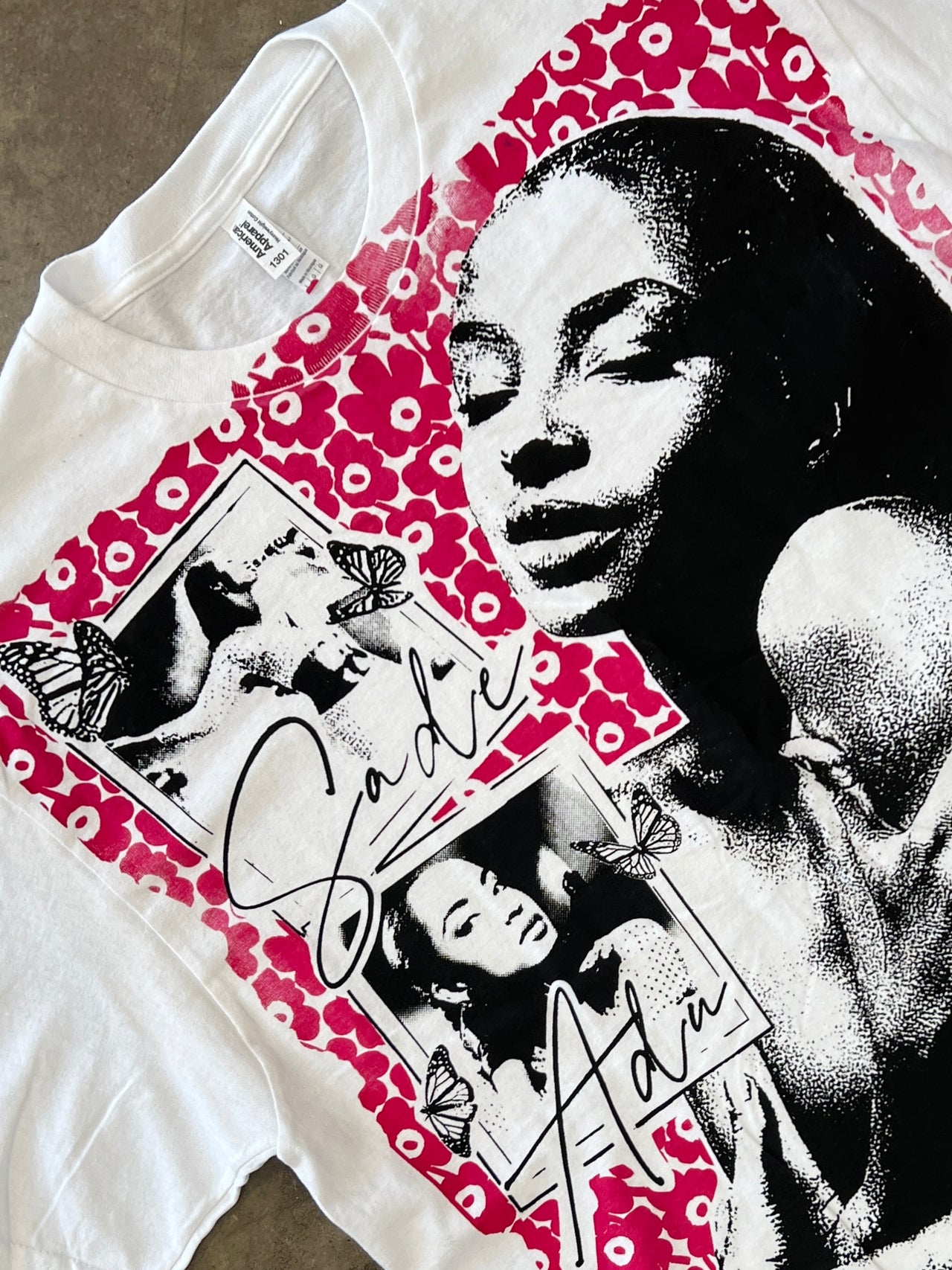 American Apparel Sade AOP Portrait Big Face Tee