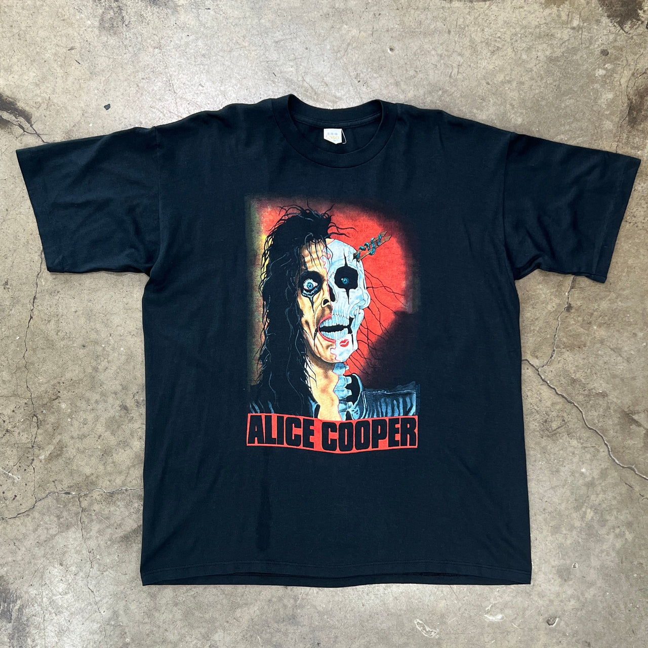 1989 Alice Cooper Trash Summer Tour Tee