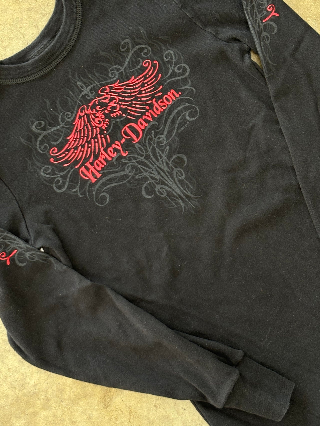 Harley Davidson Bourbeuse Valley Angel Wing W LS