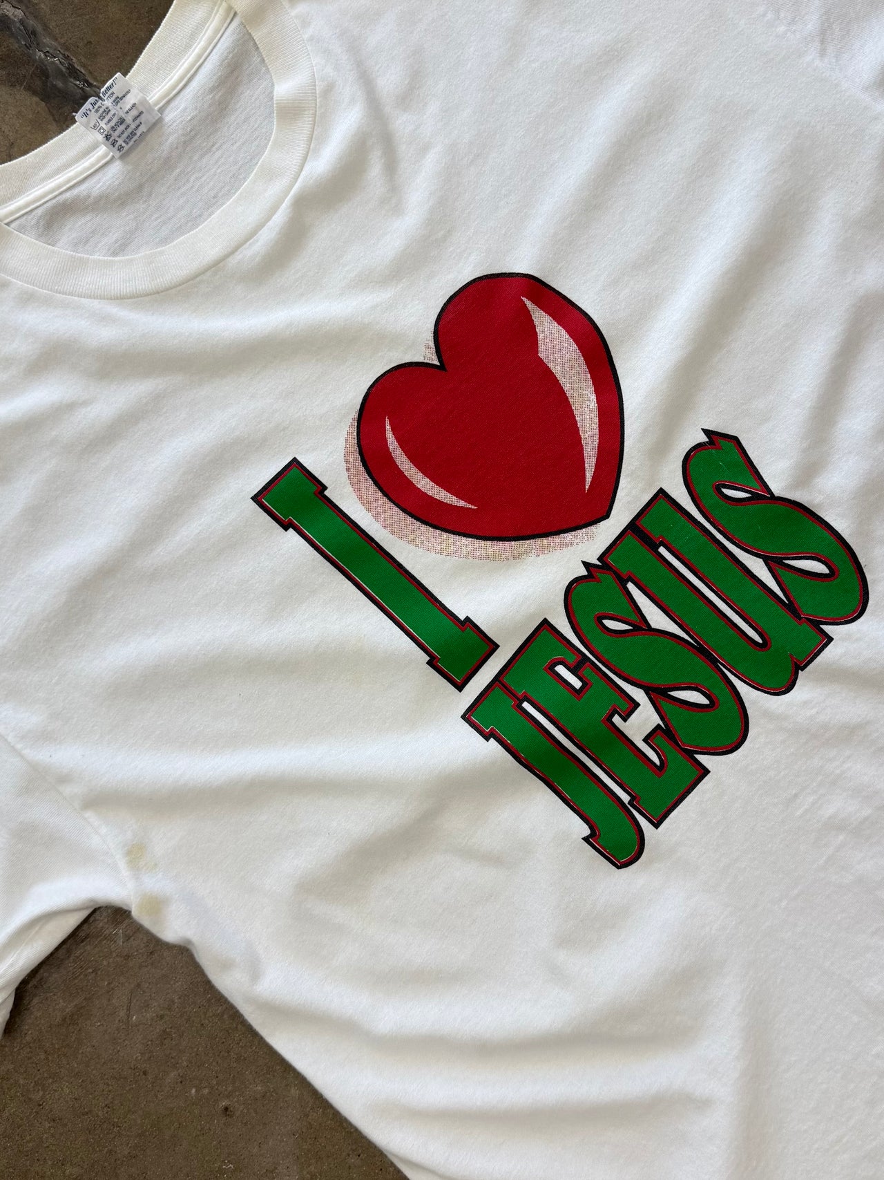 I Love Jesus NYC Style Religious Jesus Tee