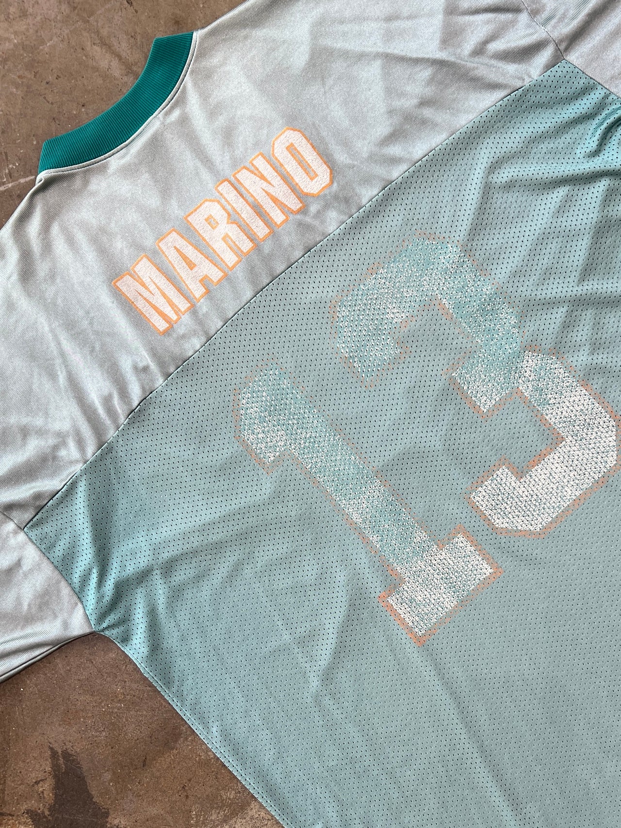 90s NFL Reebok Dan Marino 13 Miami Dolphins Jersey