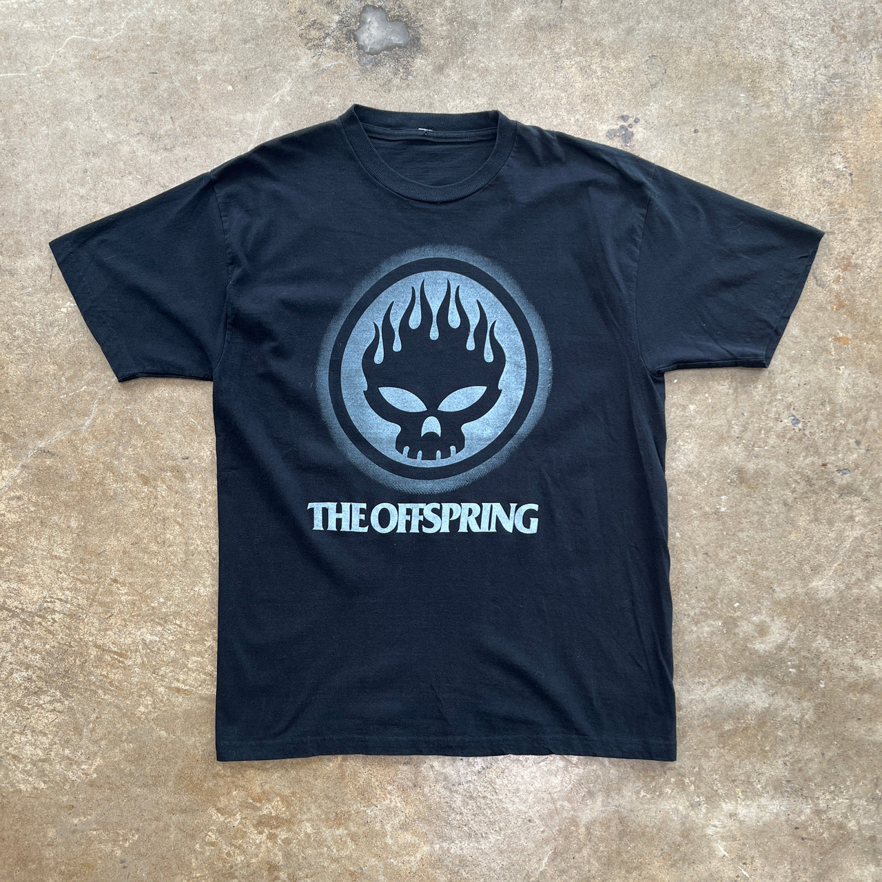 2000s The Offspring Skull Logo Tee