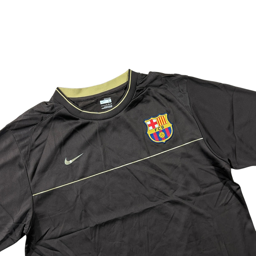 2000s Nike FC Barcelona Short Sleeve Training Shirt