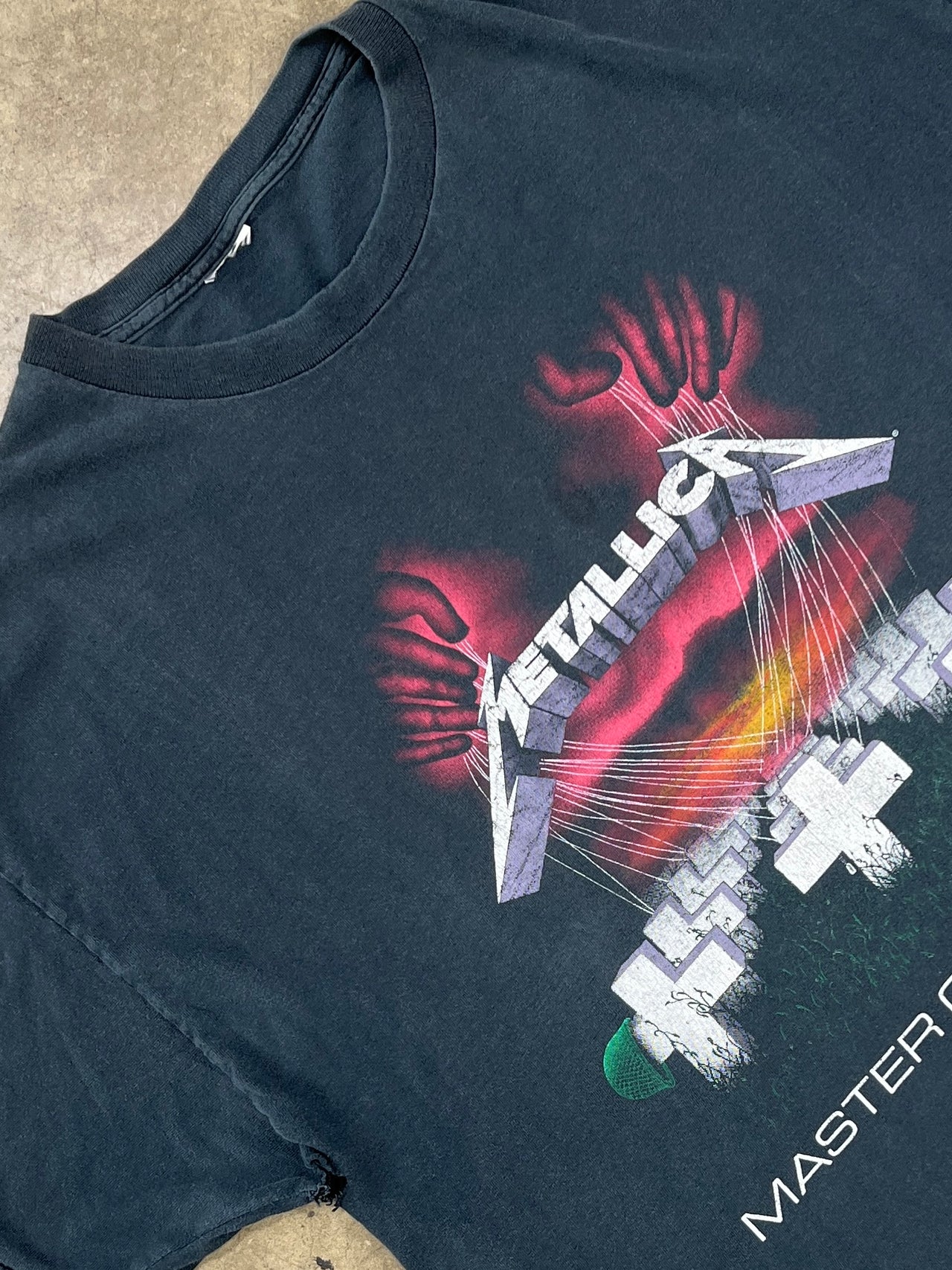 1994 Metallica Master of Puppets Band Tee