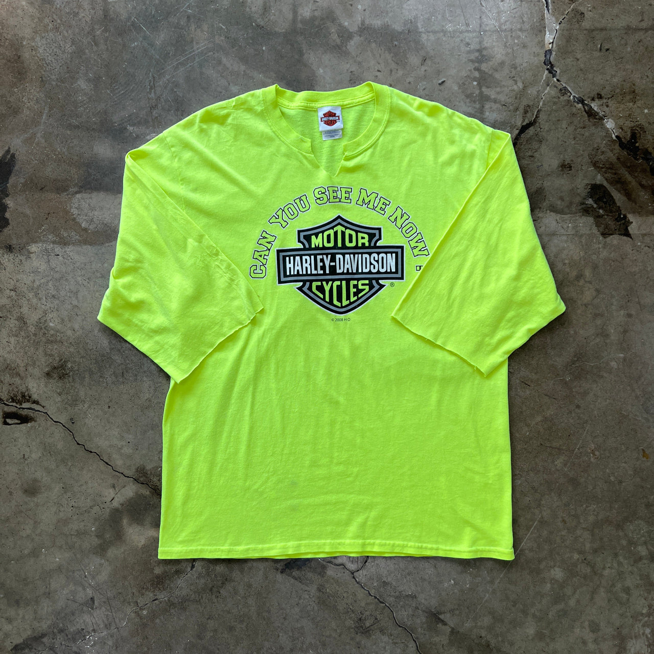 2008 Harley Davidson See Me Now Motorcycle Tee