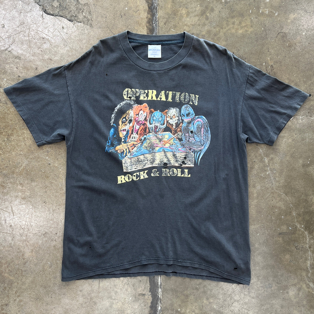 1991 Operation Rock Alice Cooper Metal Church Judas Priest Tour Tee