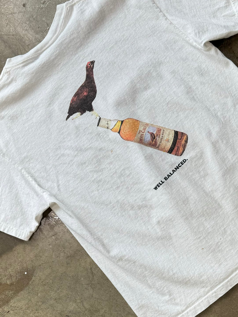 Vintage The Famous Grouse Scotch Whisky Tee Large