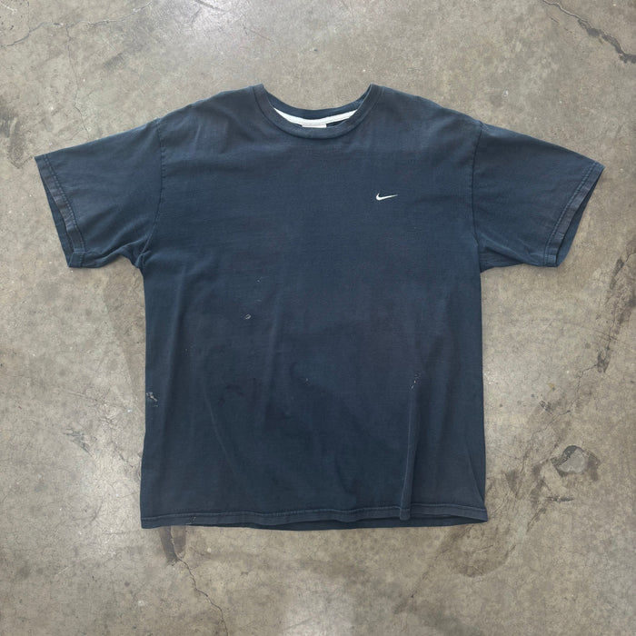 Nike Swoosh Washed Black Tee