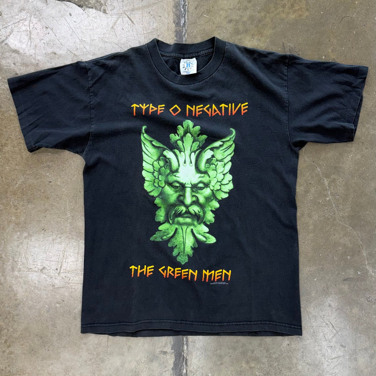 1997 Type O Negative The Green Men Band Tee