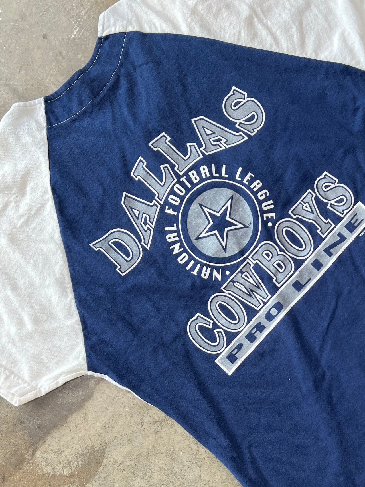 1993 Dallas Cowboys Button Up Jersey Shirt