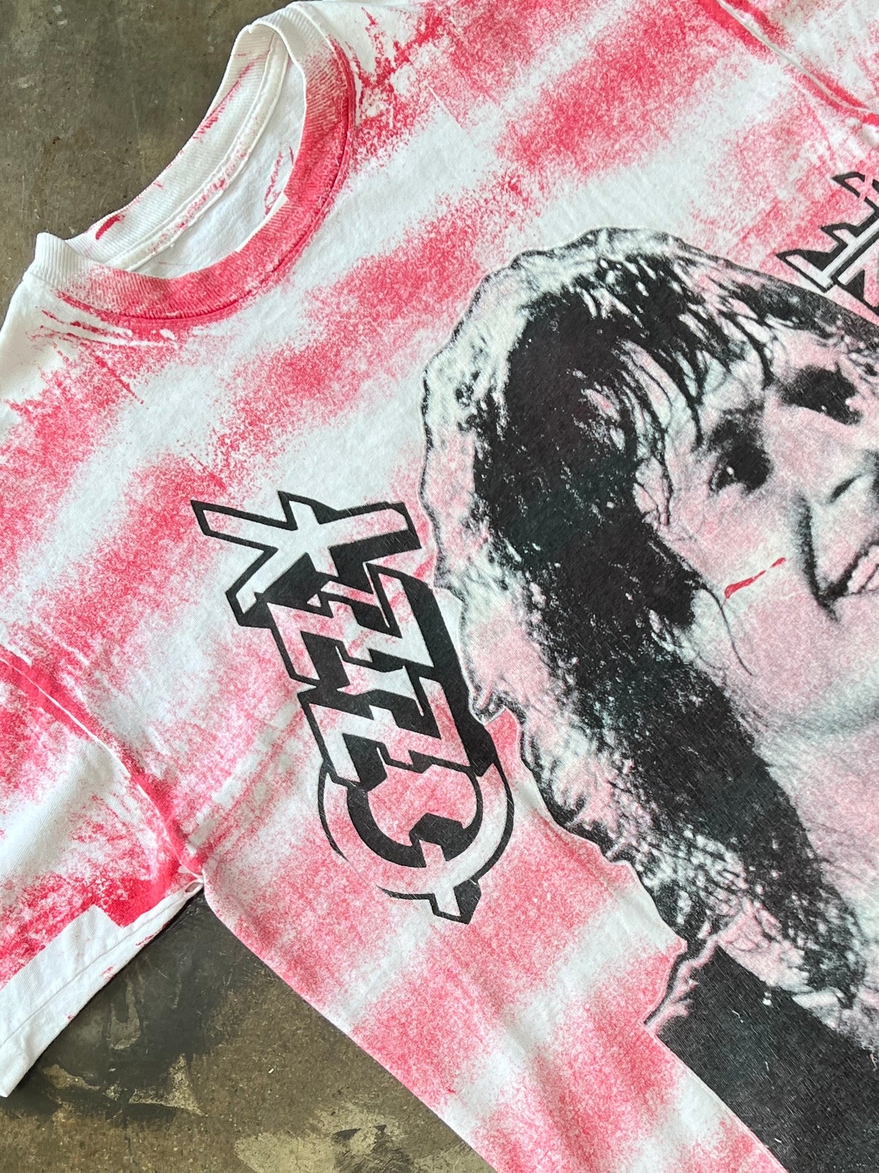 2000s 90s Ozzy Osbourne Parking Lot AOP Dyed Music Tee