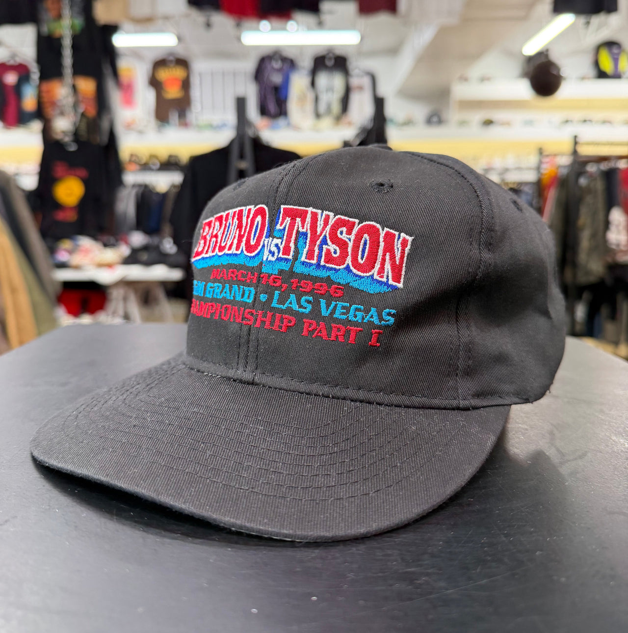1996 Bruno Vs. Tyson MGM Grand Boxing Hat