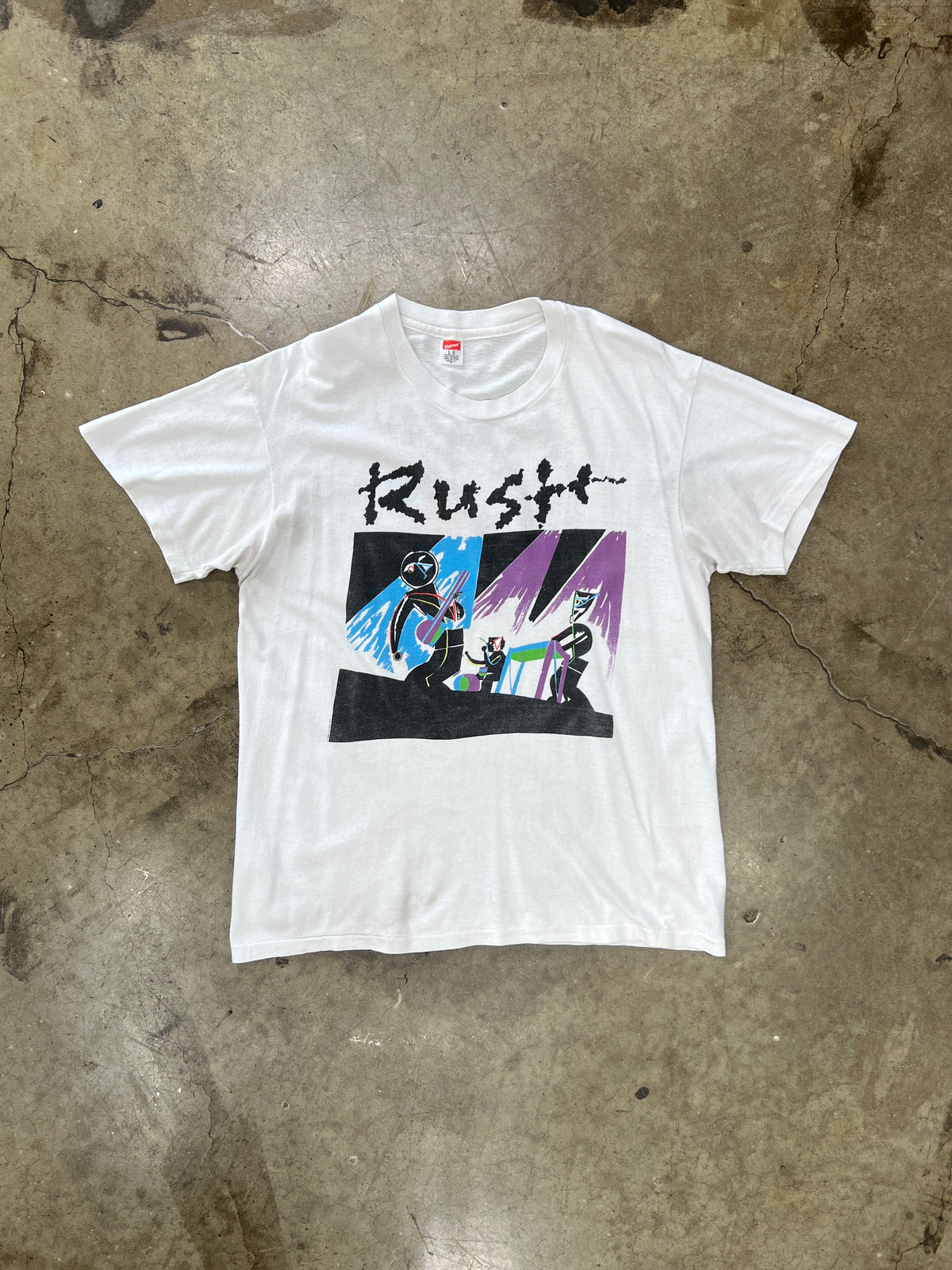 1989 Rush A Sow of Hands Tour Band Tee