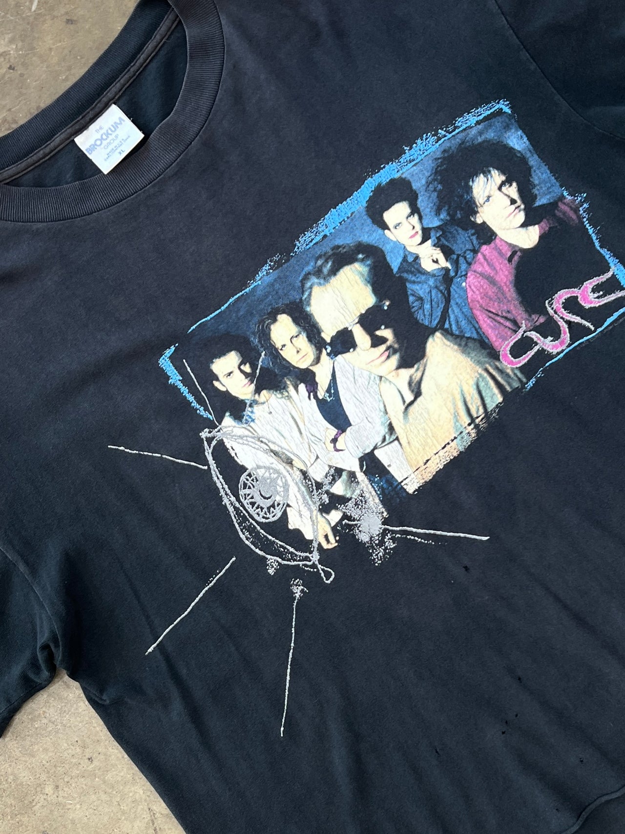 1992 The Cure Wish Tour Brockum Band Tee