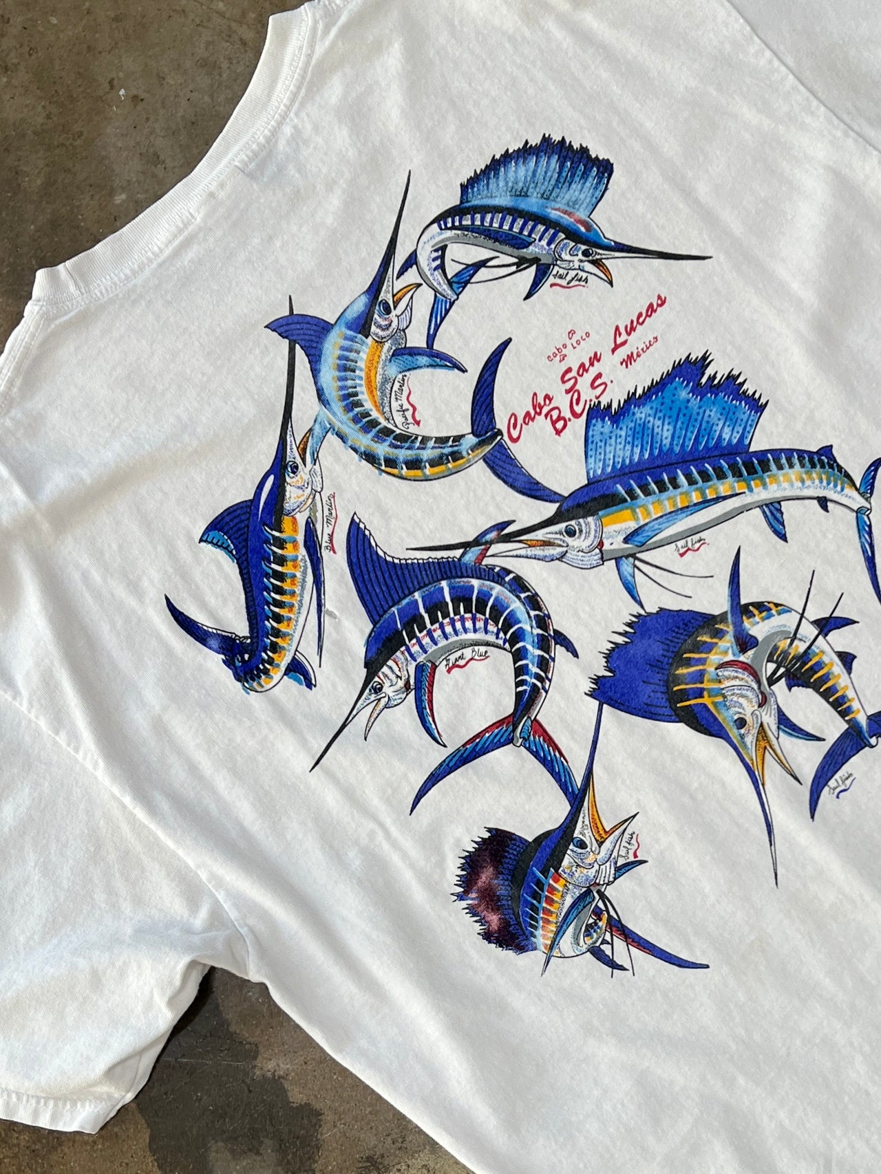 Cabo San Lucas Mexico Swordfish Vacation Tee