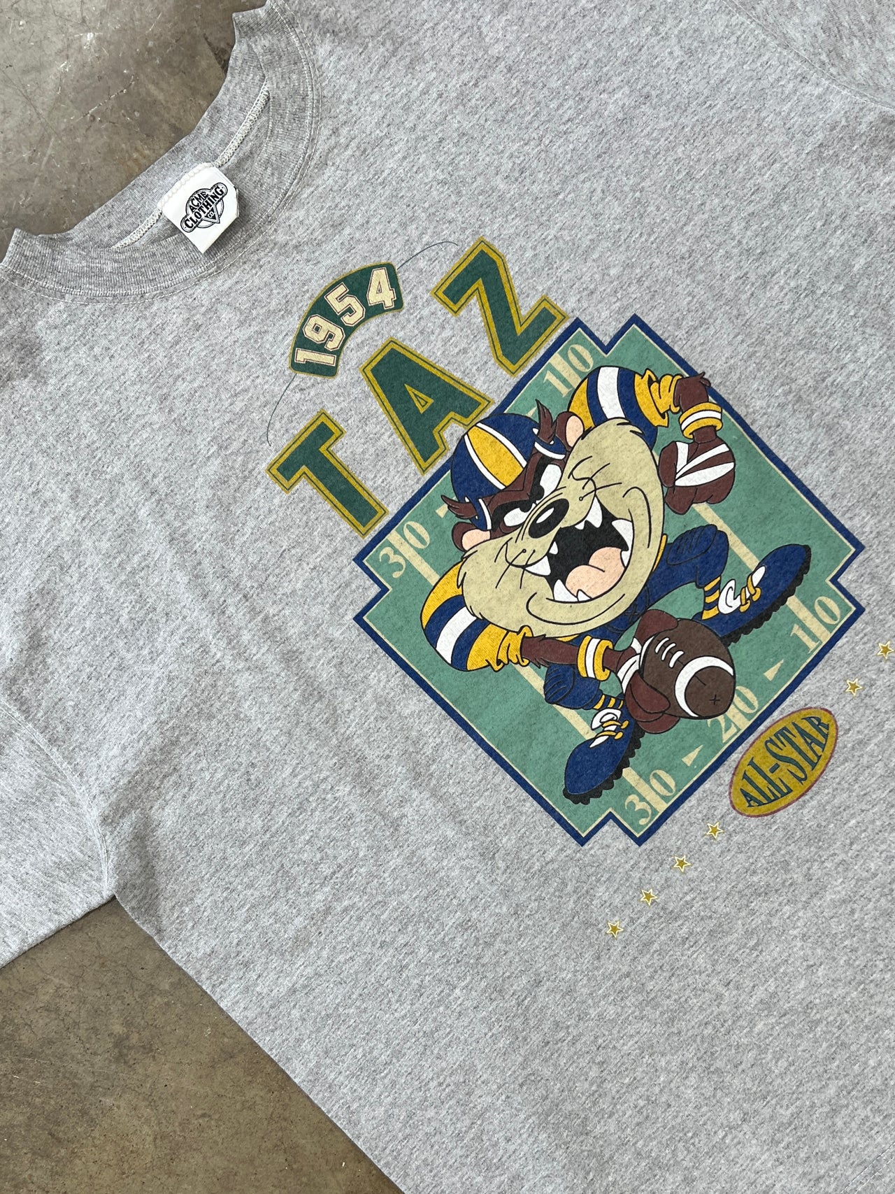 Looney Tunes Taz All-Star Football Tee