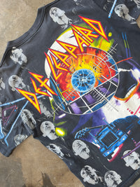 Def Leppard Giant Hysteria 1992 AOP Band Tee