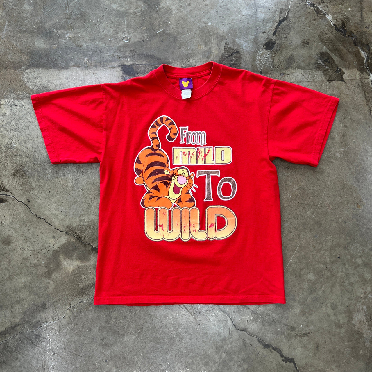 90s Disney Winnie the Pooh Tiger Mild to Wild Tee