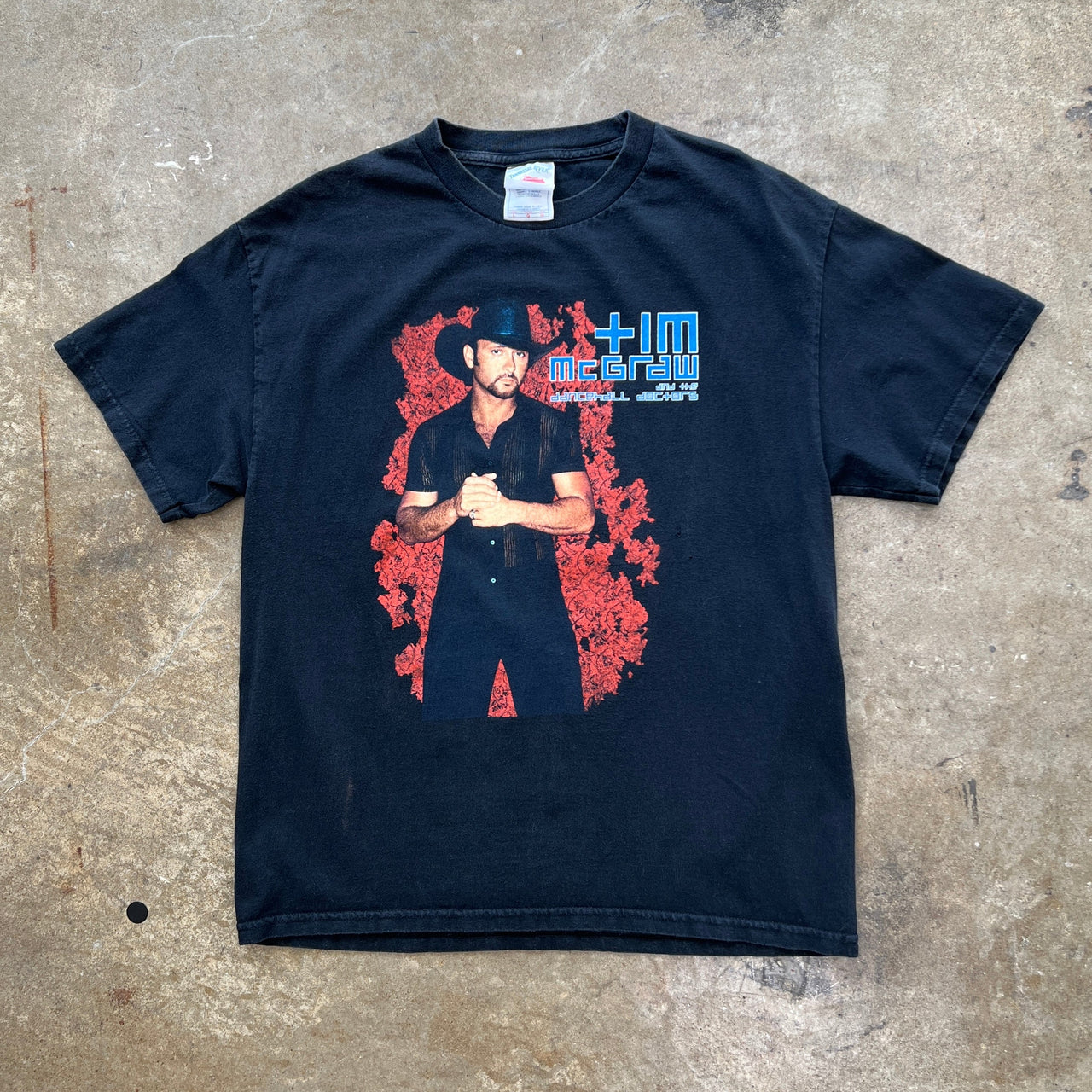 2003 Tim McGraw and the Dancehall Doctors Tour Tennessee River Tee