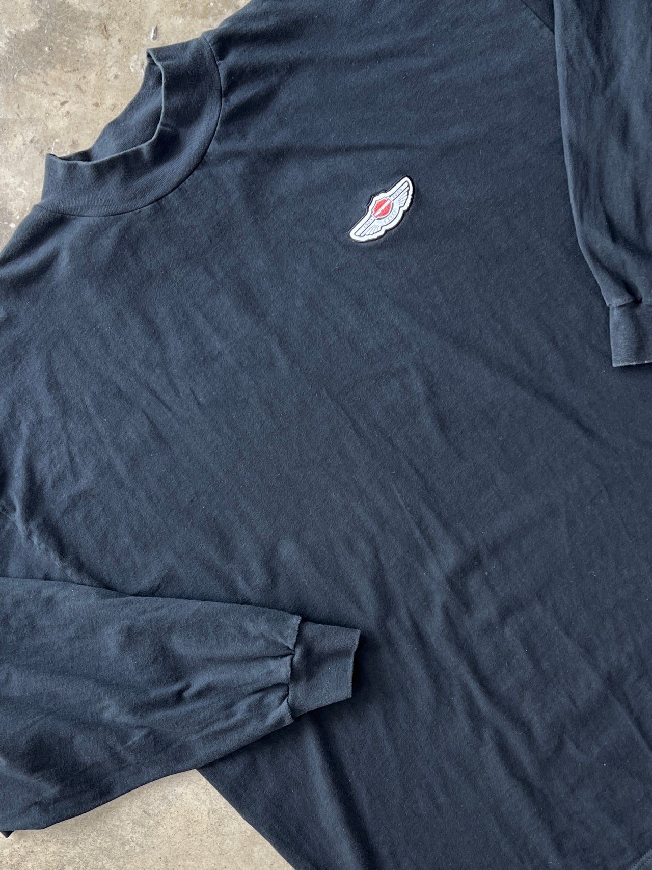 Harley Davidson 2003 Y2K Wings Patch Long Sleeve
