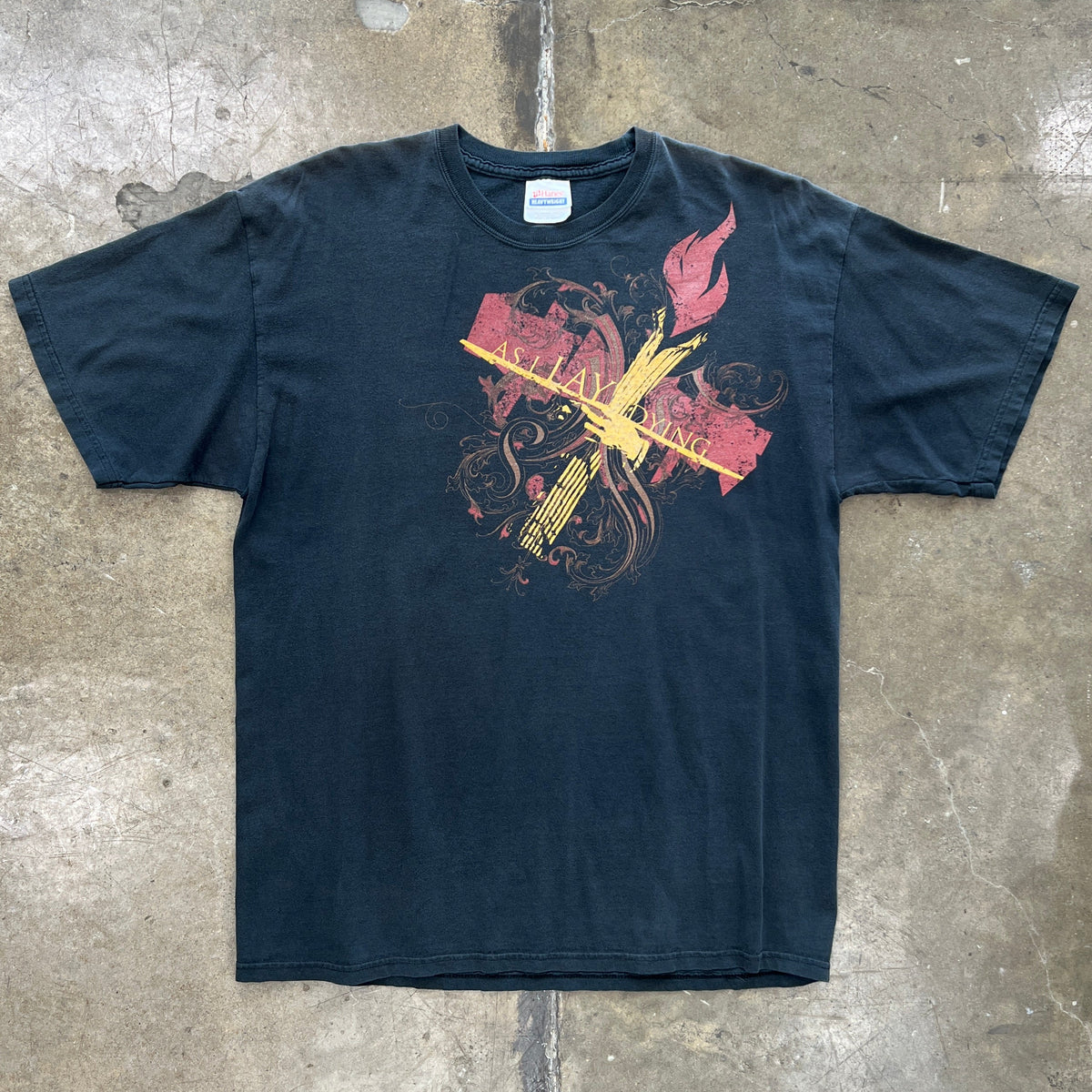 2000s As I Lay Dying Torch Y2k Style Band Tee