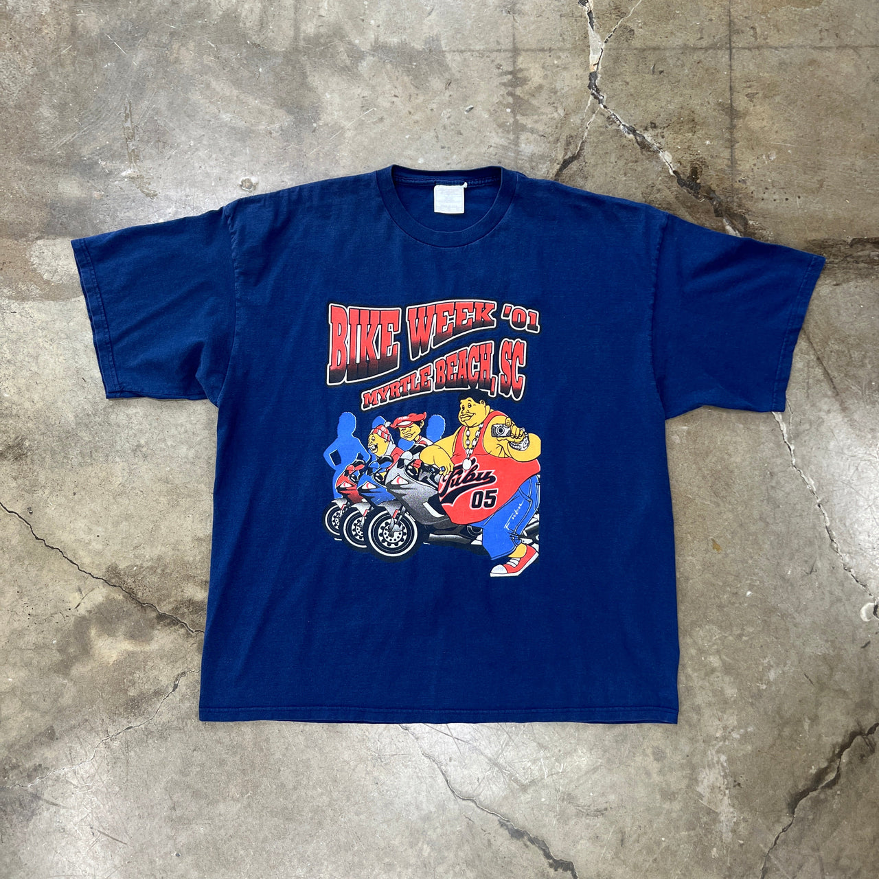 2001 Fat Albert Bike Week Myrtle Beach Tee