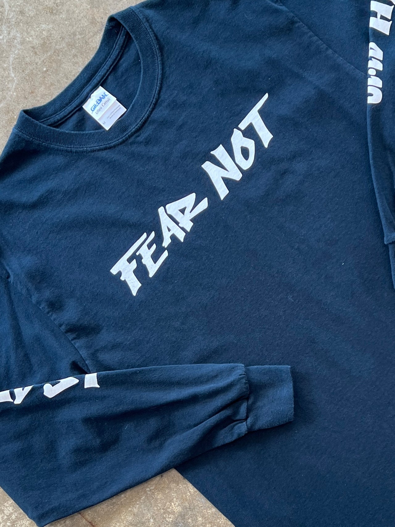 Jesus Religious Isaiah 41:10 Fear Not Long Sleeve Tee