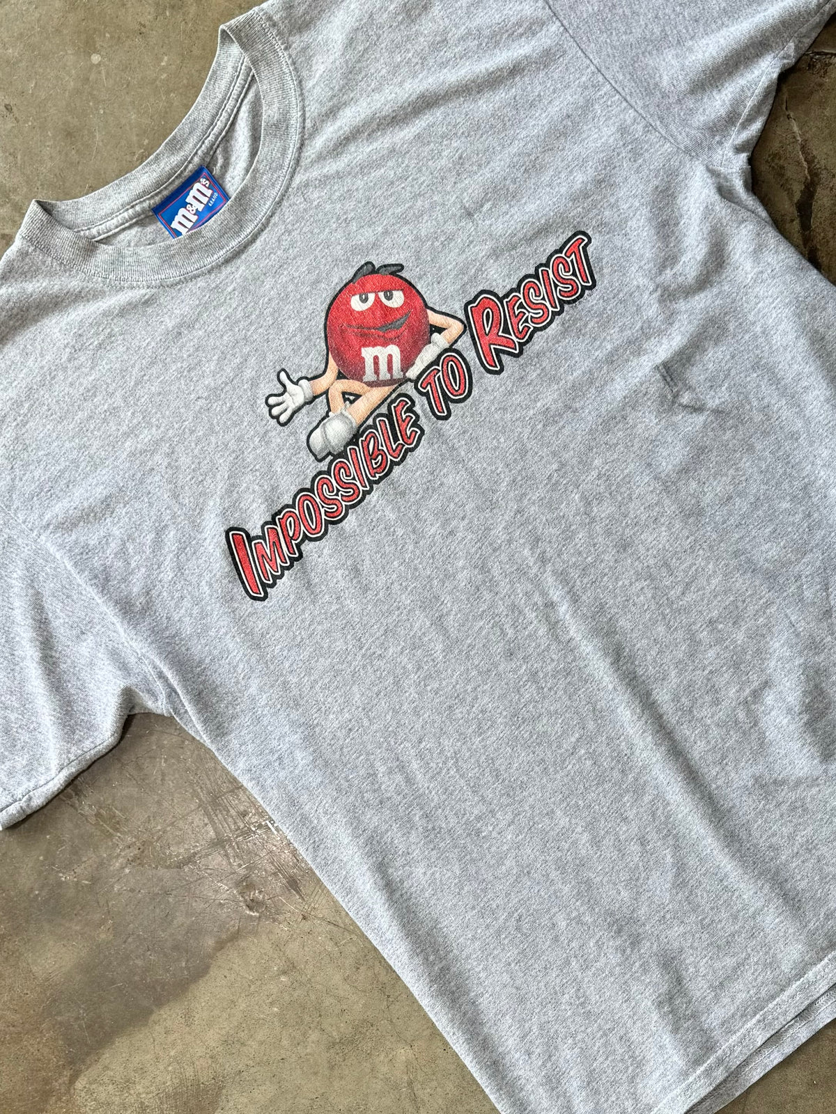 Vintage M&M Impossible to Resist Tee Large