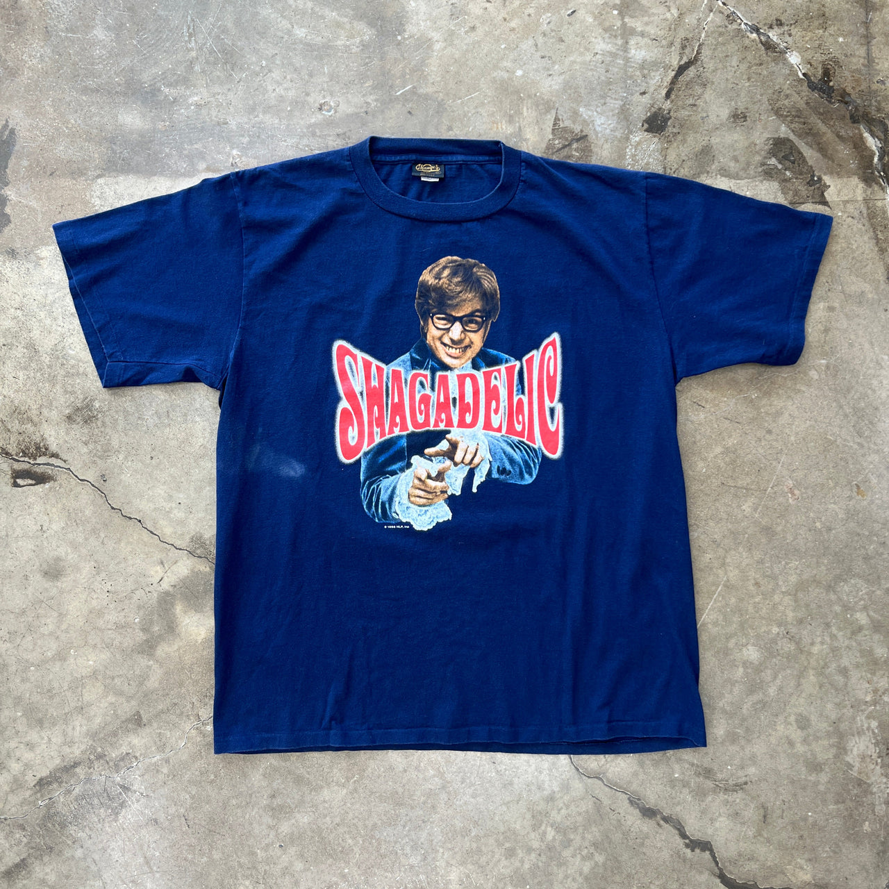1998 Austin Powers Shagadelilc Mike Myers Tee