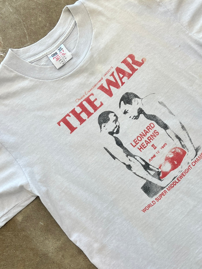 The War Leonard Hearns Champions Boxing Tee