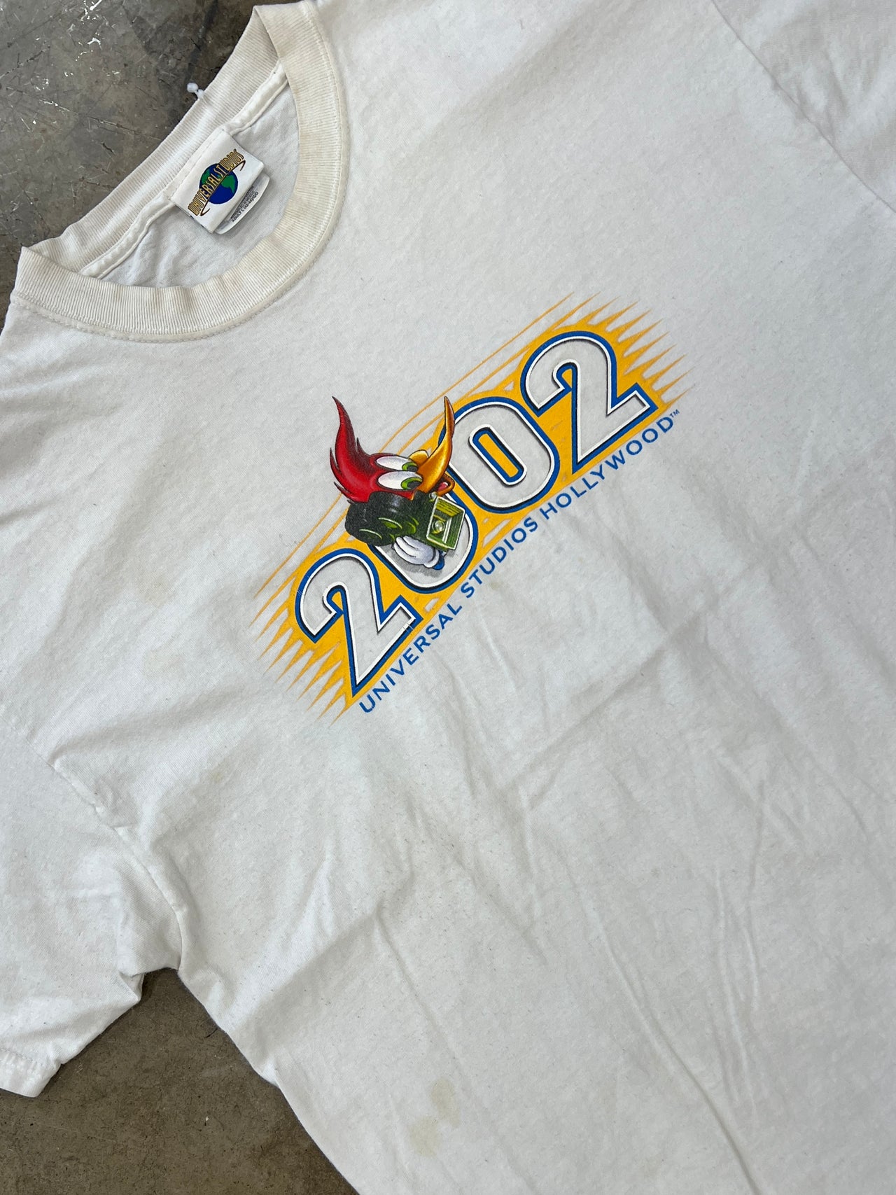 2002 Universal Studios Road Runner Looney Tunes Tee