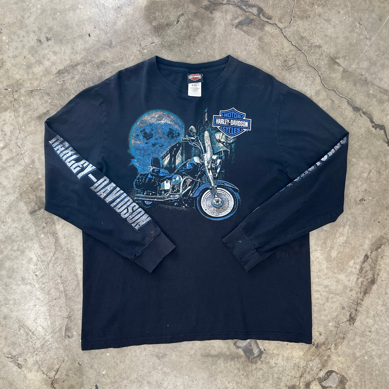 Harley Davidson Dallas Texas Motorcycle Long Sleeve