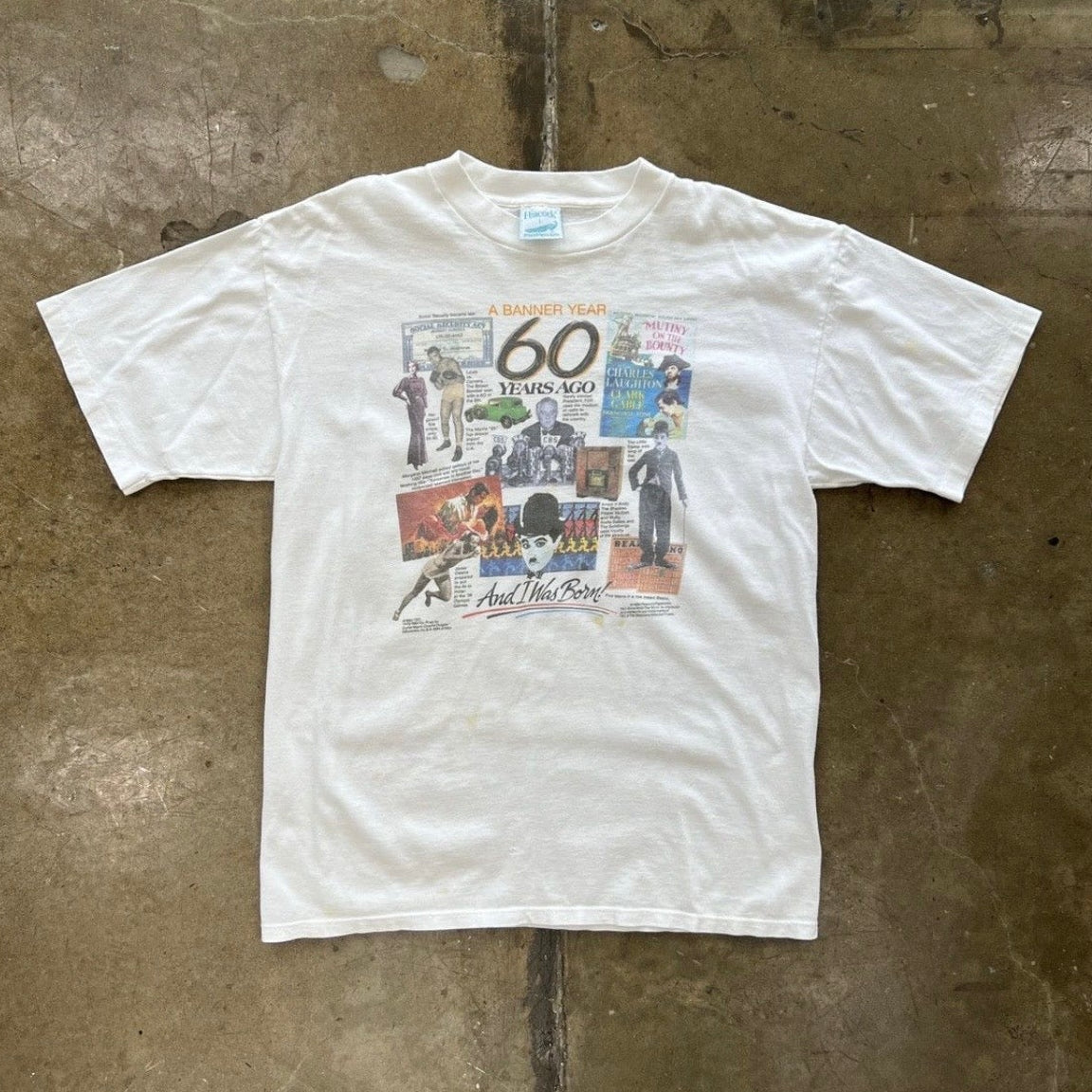 1994 Historical Moments 60 Years History Tee