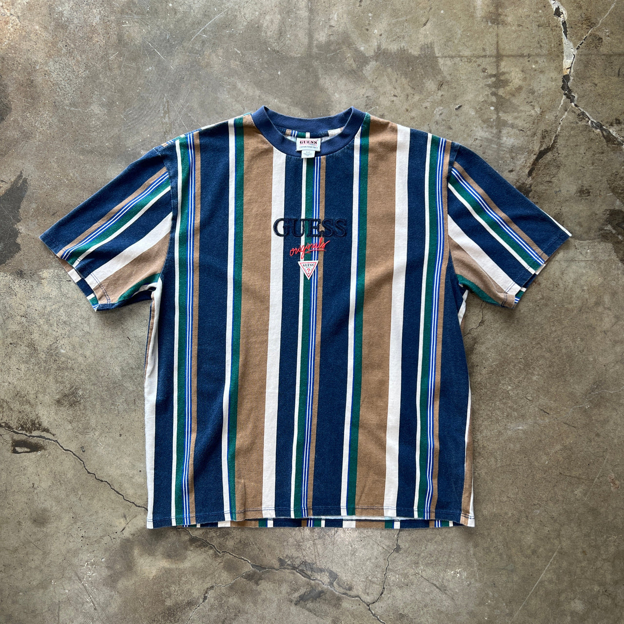 90s Guess Orginal Stripe Tee